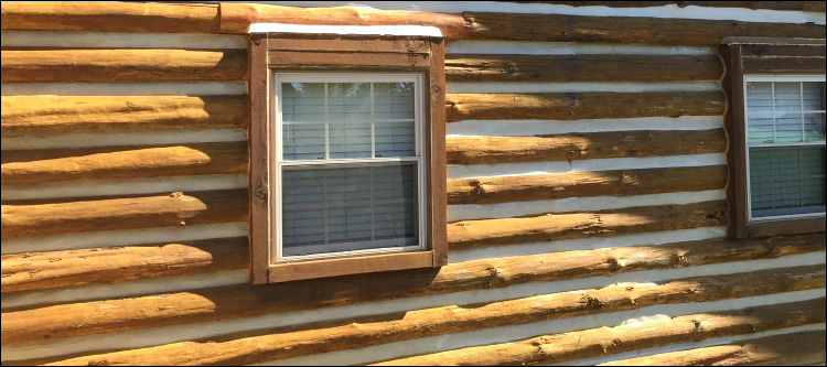 Log Home Whole Log Replacement  Fairfield County,  South Carolina