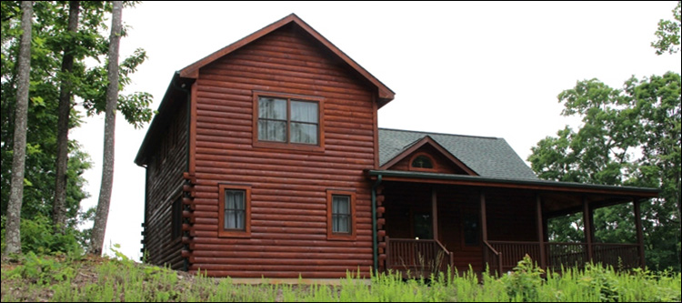 Professional Log Home Borate Application  Fairfield County,  South Carolina